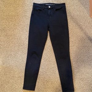 American Eagle Black Skinny Jeans